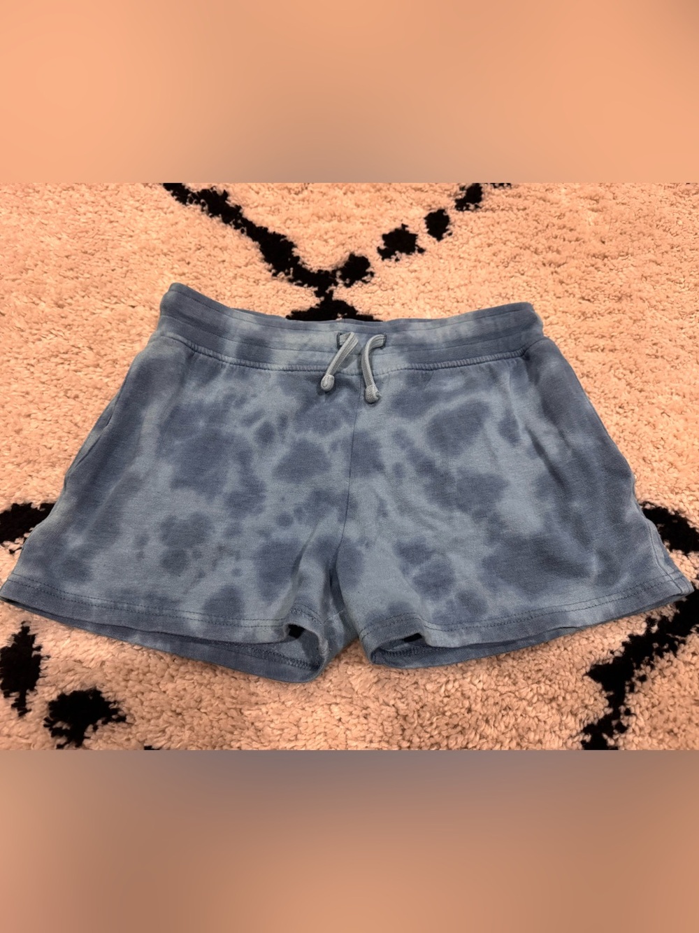 Threads 4 Thought Blue Tie-Dye Kids Shorts